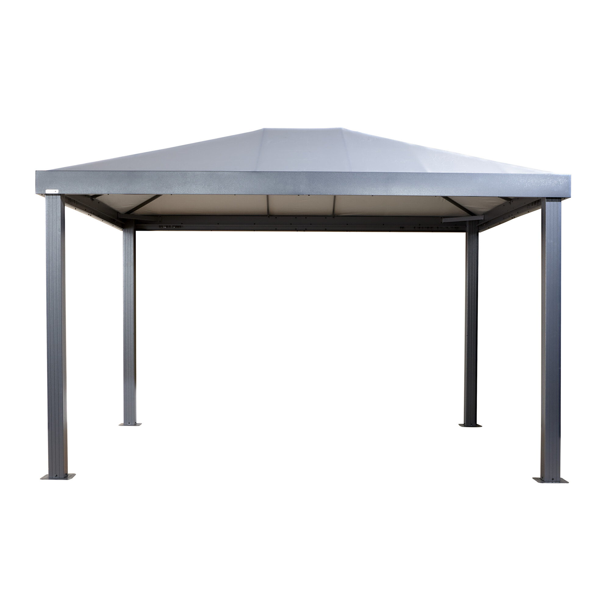 ShelterLogic Sojag Monteserra Gazebo - 10ft. x 12ft., Aluminum Frame, Nylon Mosquito Net, Gray, Model# 500-9166842